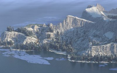 Advent Map [6] – Pomrim, The winter world (2k, Java, Bedrock, Survival, Download)